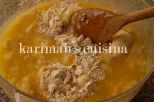 Banana Mix with Flour Mix