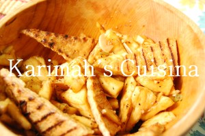 Place tofu in marinade  