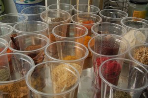 Cleaning Out  the Spices, some may need throwing away!