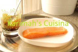 FILET OF SALMON & MARINADE