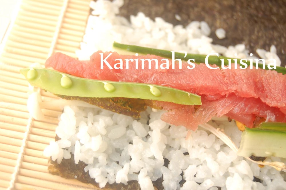 Sushi Salmon Shiitake Sushi Salmon Shiitake