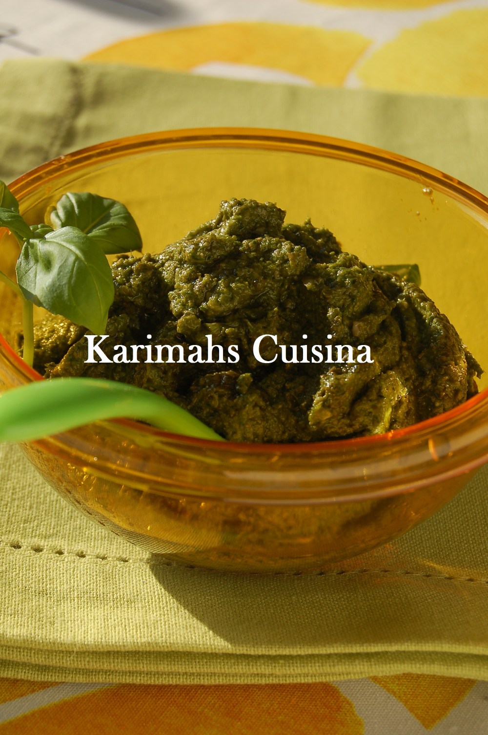 Home Made Vegan Pesto