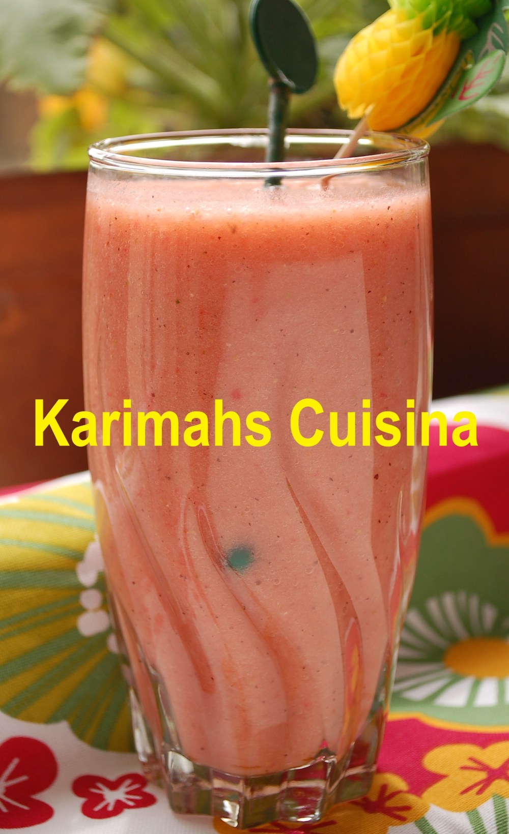 Fruit Smoothie - Its better not to mix fruit & veggies