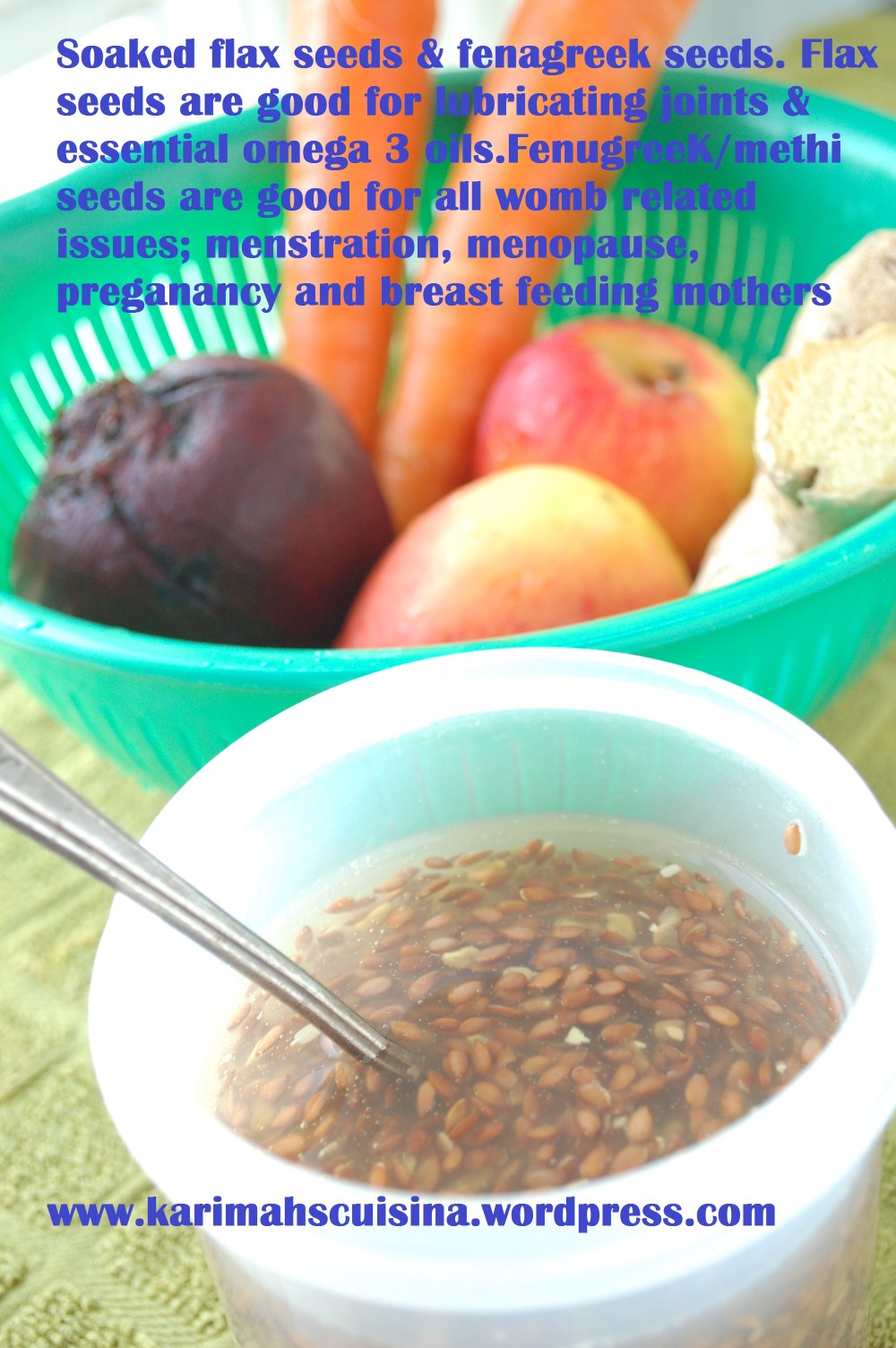 Miracle Drink With Seeds 