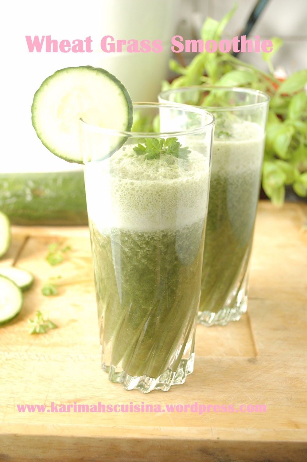 Wheat-grass & Fenugreek Smoothie