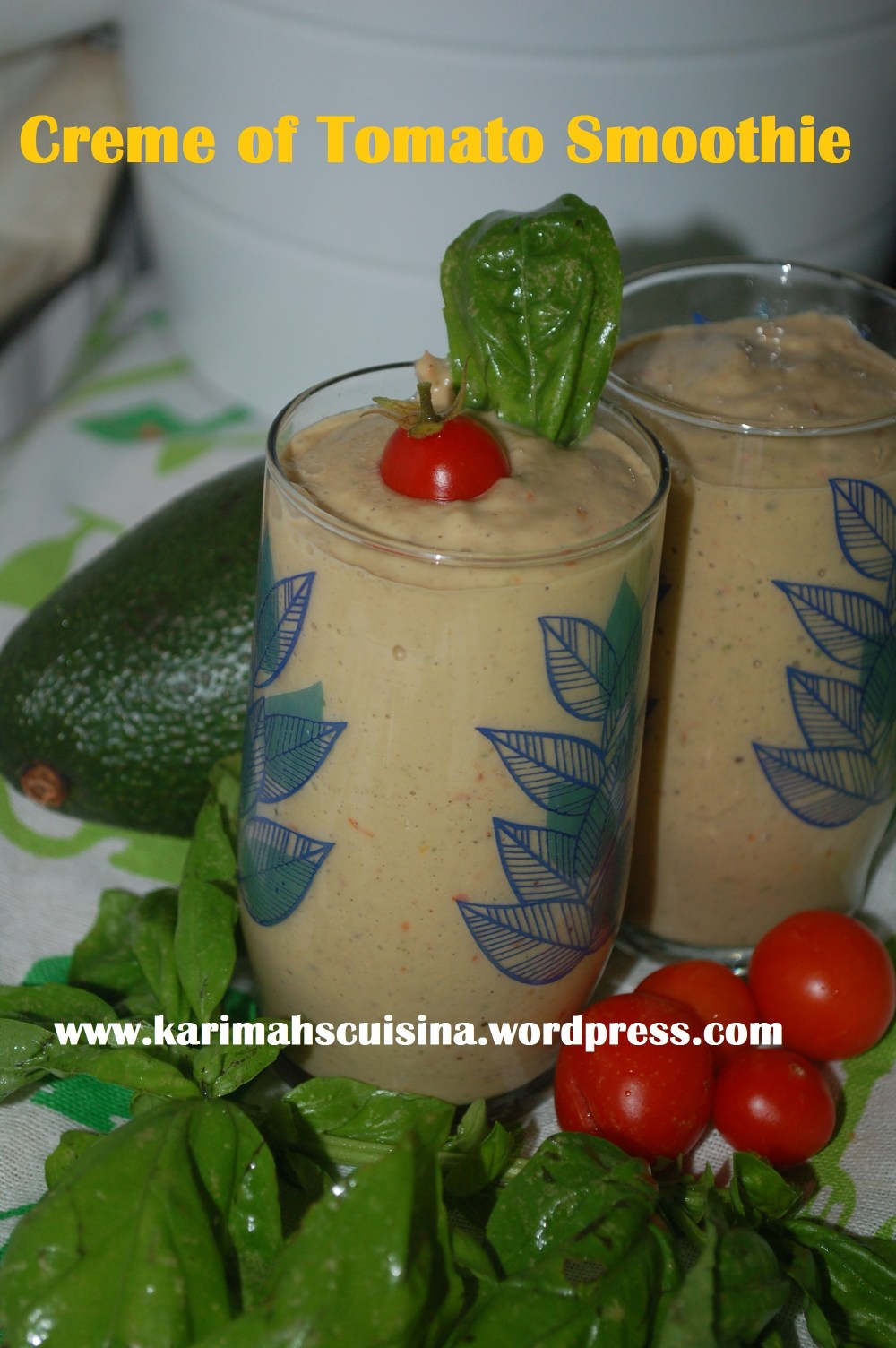 Creme of Tomatoe Smoothie