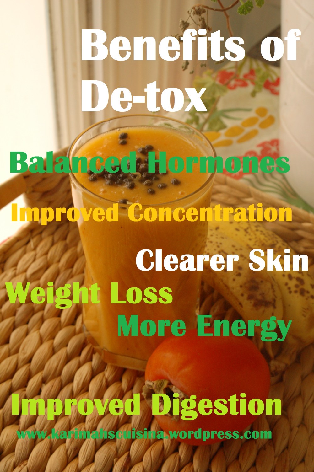 DE-TOX BENEFITS