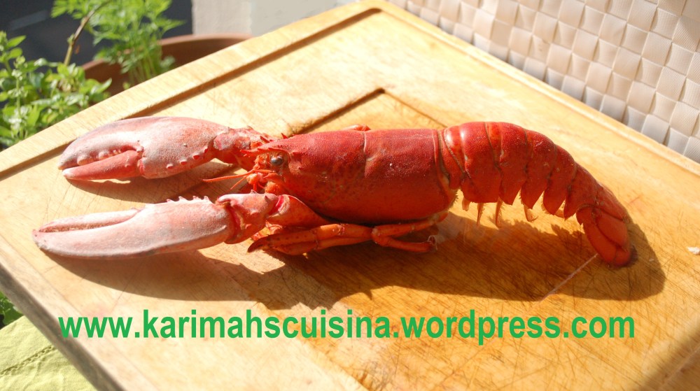 There's Lobster in our Kitchen