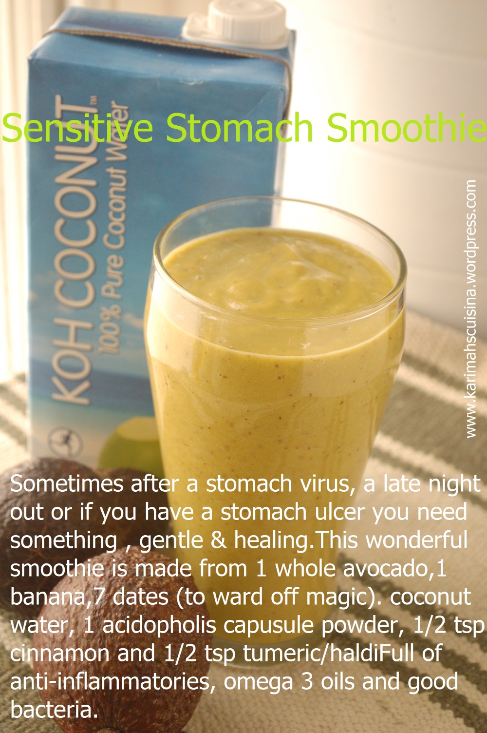 Alternative Ulcer Smoothie