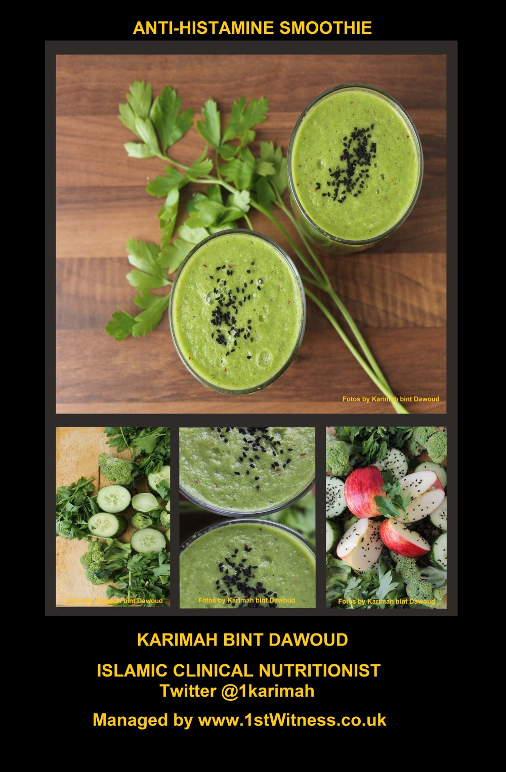 Anti-Histamine Smoothie -The Green One