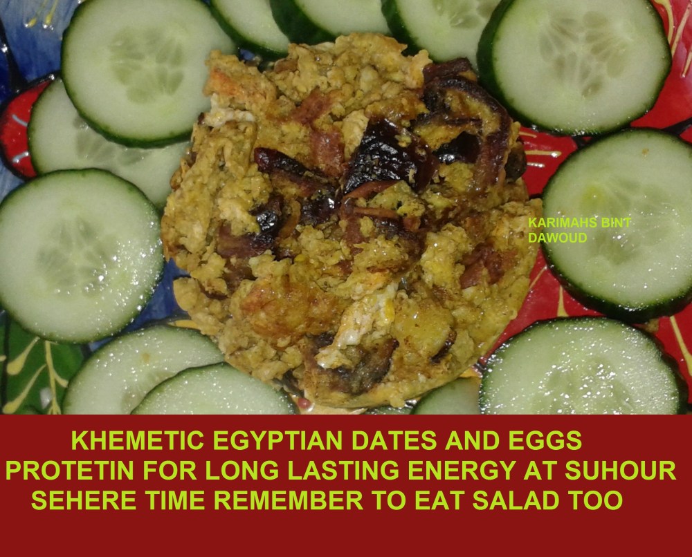 DATES EGGS SALAD