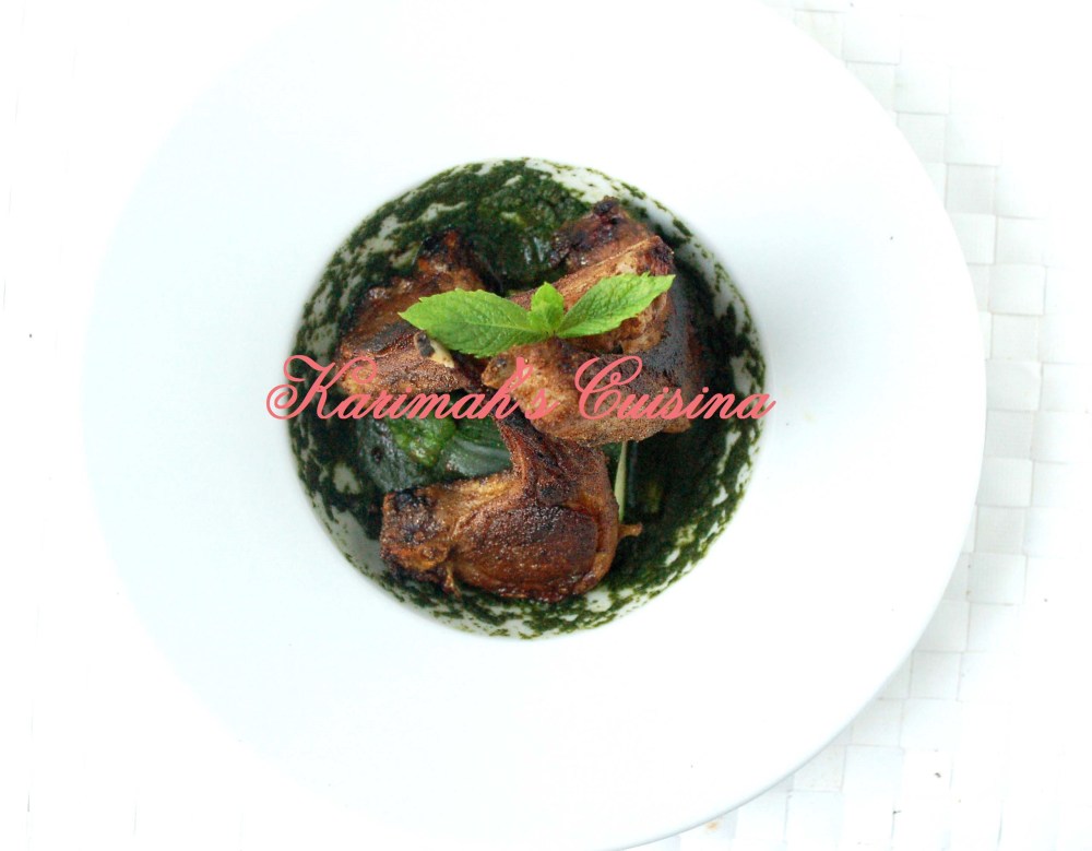 Maroc Anglais Côtelettes D'Agneau