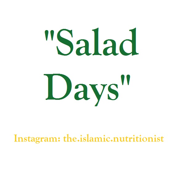 salad days text