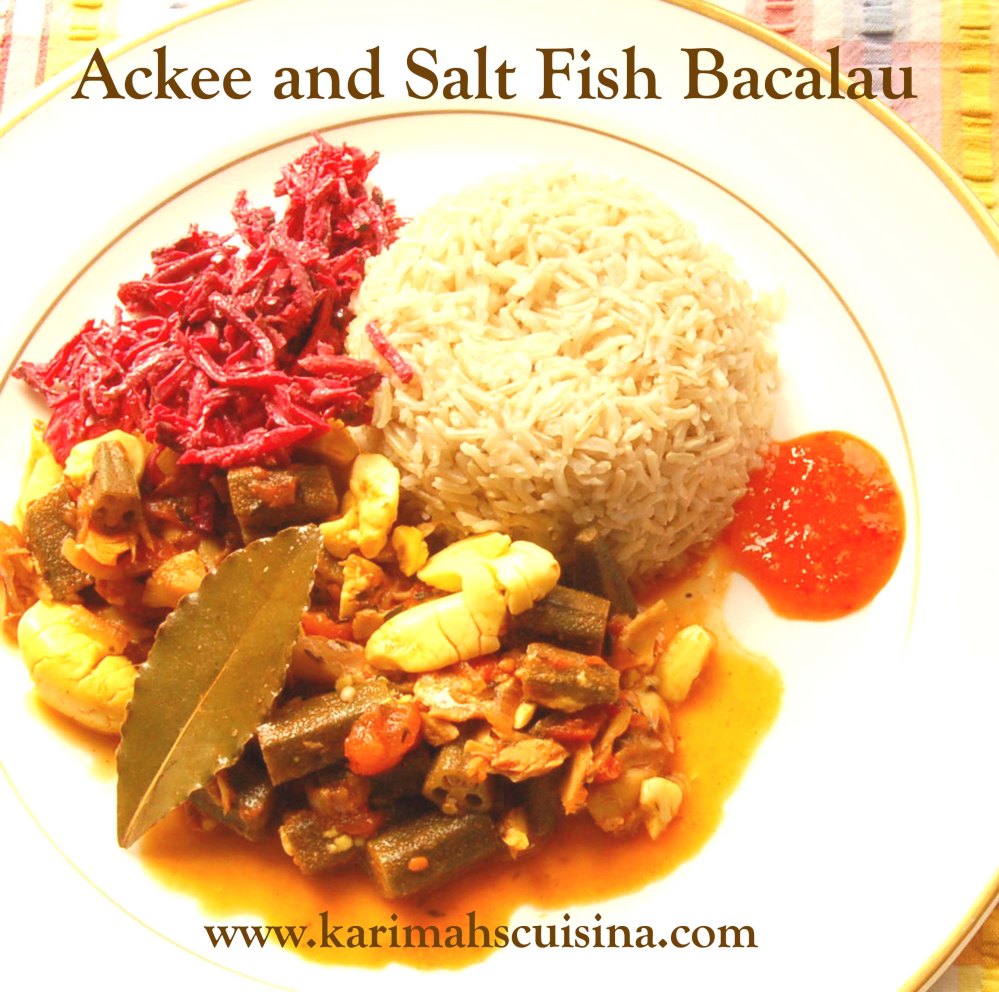 ackee and salt fish karimahs cuisina