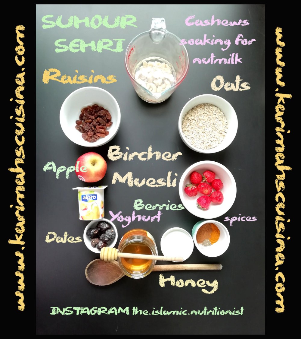 heavenly bites bircher muesli text